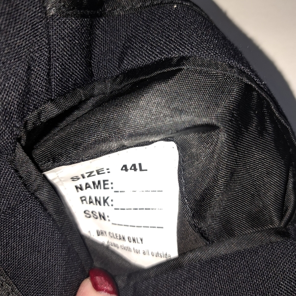 Army Dress Black Military Bremen & Bowden Blazer Mens 44L #KC - Picture 12 of 12